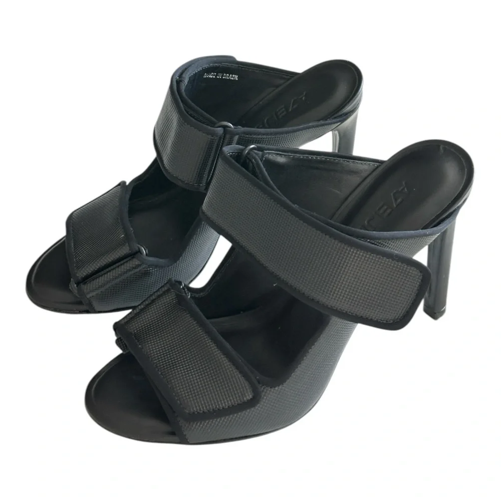 A7EIJE Women's Judson Dress Sandal Gray Black Size 7 - Picture 8 of 12